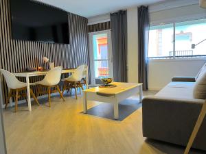 Posezení v ubytování Small Home Fuengirola