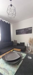 Χώρος καθιστικού στο LE PHENIX Appartement calme et Cosy