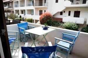 Balkón nebo terasa v ubytování Artistic 1 apartment