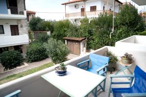 Balkón nebo terasa v ubytování Artistic 1 apartment