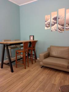 Posezení v ubytování Milan Rho Fiera Cornaredo apartment