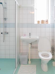Koupelna v ubytování Varmland Hotel