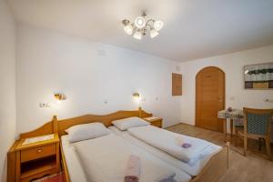 Voodi või voodid majutusasutuse Gartnerhof Apt Glücksklee toas