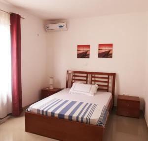 Miras Guest House tesisinde bir odada yatak veya yataklar