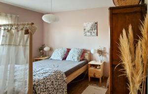 Postel nebo postele na pokoji v ubytování Gorgeous Home In Vias