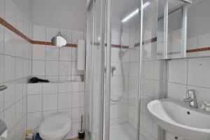 Koupelna v ubytování Berliner Hof Berliner Hof Appartement 116 + 18 fotografií