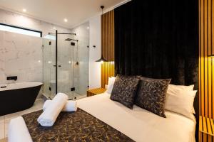 Koupelna v ubytování Bedfordview Hotel & Apartments + 24 fotografií