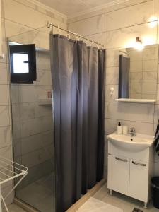 Bilik mandi di Apartments Samardzic