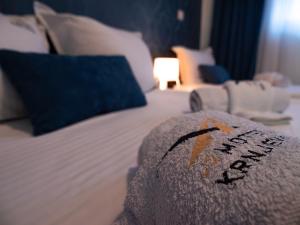 Letto o letti in una camera di Motel Krnjevo