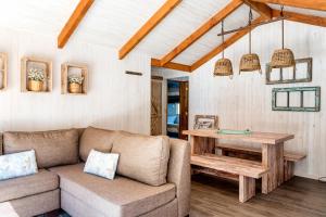 Posezení v ubytování Cabañas Los Huemules + 37 fotografií