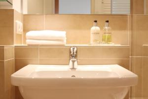 Koupelna v ubytování Meer & Strand - Haus Meeresstrand Ferienwohnung 213