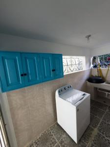 Et badeværelse på Casa Ámbar