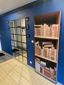 Knihovna v prázdninového domu