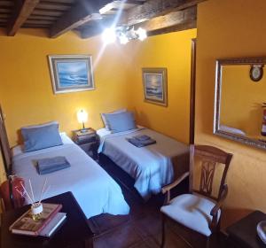 Postel nebo postele na pokoji v ubytování Casa Verde