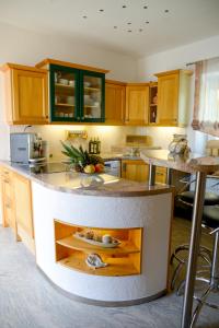 Dapur atau dapur kecil di Beates Daham