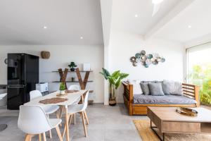 Kuchyň nebo kuchyňský kout v ubytování Baie Nettle Beach Club 3230