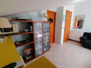Kuchyň nebo kuchyňský kout v ubytování Casa di Arturo Mansarda