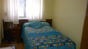 Postel nebo postele na pokoji v ubytování Hostal Residencia Delfin