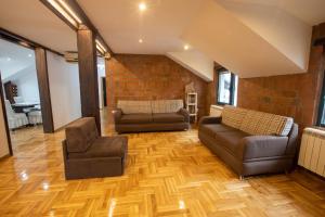 Posezení v ubytování Bubamara house