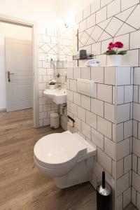 Kúpeľňa v ubytovaní Csillag Villa