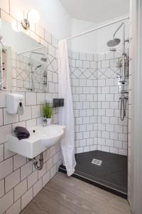 Kúpeľňa v ubytovaní Csillag Villa
