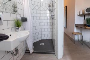 Kúpeľňa v ubytovaní Csillag Villa