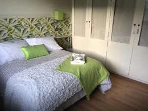 Postel nebo postele na pokoji v ubytování Apartamento en primera línea de playa