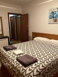 Villa Yanet tesisinde bir odada yatak veya yataklar