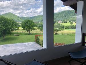 山景或在公寓看到的山景