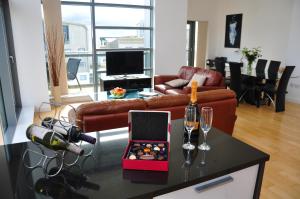 Posezení v ubytování Ocean Serviced Apartments