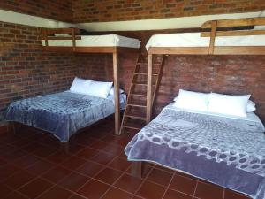 Krevet ili kreveti na kat u jedinici u objektu Hacienda Rosa Franca