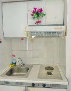 Kuchyň nebo kuchyňský kout v ubytování Tasos Manaritsas Rooms + 29 fotografií