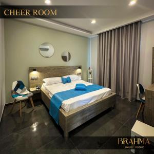 Krevet ili kreveti u jedinici u objektu Brahma Luxury Rooms