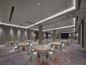 如皋曙光希尔顿逸林酒店餐厅或其他用餐的地方