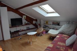 Χώρος καθιστικού στο Location24hLemans