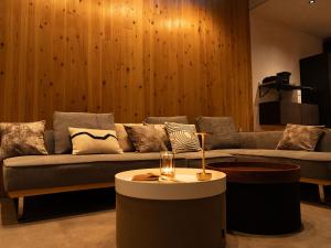 A seating area at West Shore Plus