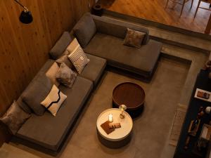 A seating area at West Shore Plus