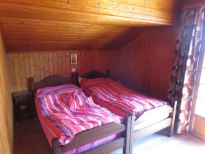 Letto o letti in una camera di Chalet Amanda