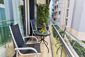 Balkón nebo terasa v ubytování Hotel Fagus by Aycon