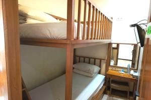 Postel nebo postele na pokoji v ubytování Java Capsule Hotel