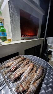 Grillaðstaða í boði fyrir gesti á gistihúsinu