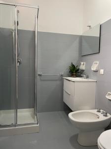 Koupelna v ubytování Casa Anna