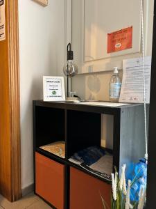 Kuchyň nebo kuchyňský kout v ubytování Hotel Cecile