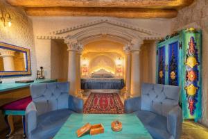 מסעדה או מקום אחר לאכול בו ב-Cappadocia Acer Cave Hotel