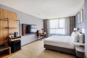 voco Chiayi by IHG客房内的一张或多张床位
