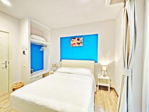 Voodi või voodid majutusasutuse Hotel l'Approdo toas