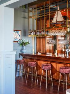 Lounge nebo bar v ubytování Boulevard Hotel Scheveningen