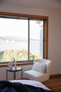 Postel nebo postele na pokoji v ubytování Sea View Guest House