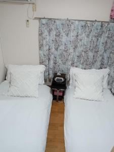 Cama o camas de una habitación en Tokyo downtown