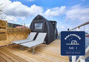 Fotografie z fotogalerie ubytování Boathouses - Overnat på vandet ved Limfjorden v destinaci Vinderup